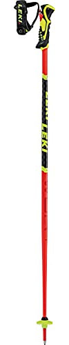LEKI Sportartikel für Erwachsene, Unisex, Rot glänzend / Schwarz / Neongelb, 100