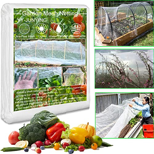 Insect Netting -3x10m garden netting for veg patch fine mesh