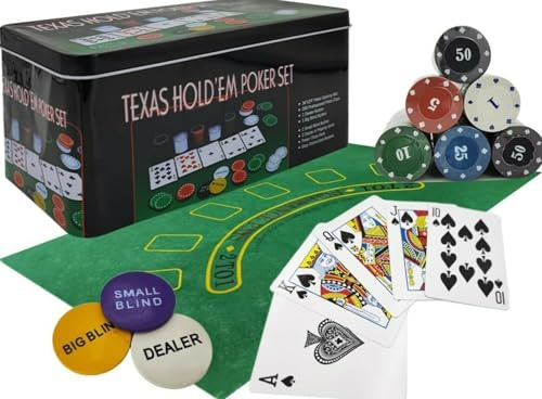 Pegasi Pokerset 200 Chips in Metalldose - Mehrfarbig | Indoor, Pokerkarten, Pokerkarten plastik, Pokerkarten plastik profi, Pokerkarten wasserdicht, Markierte pokerkarten