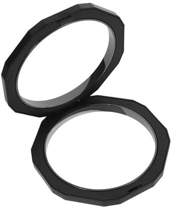 MUCKLILY 2stücke Floating Frame Shadow Box Für Schmuck Und Erinnerungsstücke Geometrisches Display Mit Pe-film Durchmesser Für Ausstellungen Zu Besonderen Anlässen