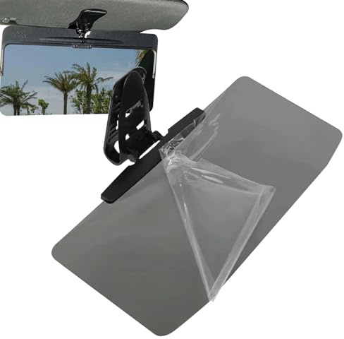 Car Sun Visor with Polarized Glare Protection | Polarized Sun Visor for Car | Anti Glare Sun Visor Snows Blindness for Car | Car Sun Visor Extension | Polarized Sun Visor Sunshade Extender