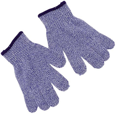 Artibetter Level Schnittfeste Kinderhandschuhe Schutz Handschuhe Für Küche Schnittresistent Atmungsaktiv Elastisch Xs Farbe Blau Sicher Für Schneiden Und Schälen