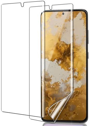 ICESPRING für Panzerglas für Samsung Galaxy S20 Plus 5G Schutzfolie, 2 Stück Weich TPU Kratzfest Panzerfolie für Samsung S20+ 5G Folie, Schutzglas für Galaxy S20 Plus Panzer Schutz Glas