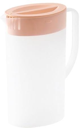 Water Jugs - Household Large Lemonade Kettle With Lid, Hot/cold Water Pitcher Drink Containers | Lemonade Container Kettle For Milk, V Shaped Spout Food Grade Juice Pitchers For Restaurant