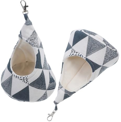 INOOMP Borsa Porta Mollette da Bucato Sacchetto Conico, 2 Pezzi, Tessuto Resistente, Salvaspazio e Sospesa per Uso Interno ed Esterno, Organizzatore per Stendibiancheria e Viaggi