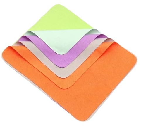Gamuza Limpia Gafas Paño de Limpieza Microfibra for Gafas, Lentes, Pantalla teléfono y Joyas