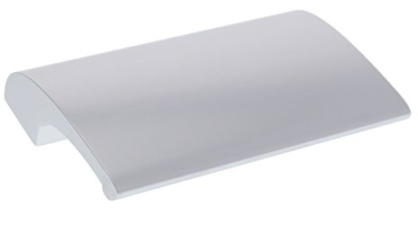 ToniTec Balkontürgriff außen ALU Ziehgriff Terrassentürgriff Modell Oskar in der Farbe F1 Natur (Alu) inkl. Schrauben