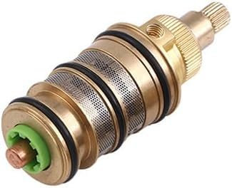 Cartouche Thermostatique et PoignéE en Laiton pour le Bain pour Mitigeur MéLangeur Barre de Douche Robinet Cartouche