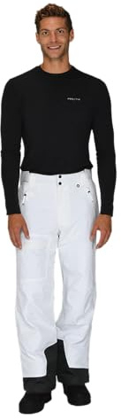 Arctix Mountain Herren Skihose, isoliert, Größe L, 86,4 cm Schrittlänge, Weiß