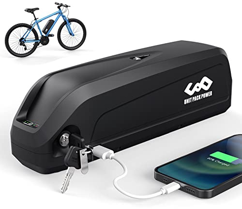 UK Warehouse 48V - 13AH Ebike Battery,Large Capacity & Stable Electric Bike Battery for 200-1100W Motor, lithium ion Electric Bicycle Battery/HL-2 Bike Battery