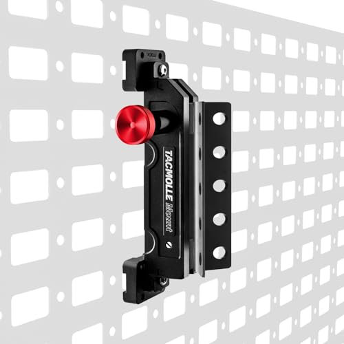 TACMOLLE Schnelllöscher-Halterung – Feuerlöscher-Halterung für MOLLE-Panel mit 2 verstellbaren Klemmen, passend für Auto-Feuerlöscher