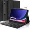 WAVATA Funda con Teclado Samsung Galaxy Tab S9 11 2023 - Bluetooth Teclado España Ñ Inalambrico Desmontable con Funda Delgado para Tablet Samsung Galaxy Tab S9/S8/S7 11 Pulgadas, Negro