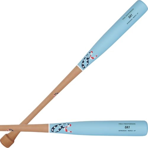 Rawlings Pro Preferred Mazza da baseball in legno d'acero, 86,4 cm