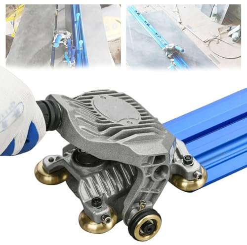 guoyjmm Ceramic Tile Cutter Machine, Manual Cutting Tool for Large Ceramic Porcelain, Manual Tile Saw Accurate Tile cutting Tool, Build-in Suction Cups Tile Push Knife Tile Plier,3.8m