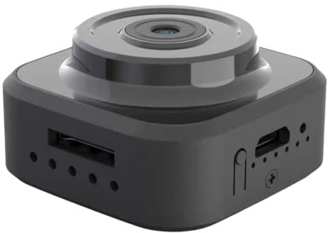 Wrtysully Mini Caméra sans WiFi HD 1080P, Sécurité à Domicile, Détection de Mouvement, Enregistreur IP P2P DVR, Webcam, Petite Caméra WiFi HD