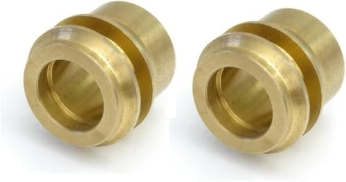 2 x 15mm to 8mm Reducers Couplers for Radiator Tap Compression Fitting Internal Reducer for Radiator Valves 15mm to 8m 2X PCS