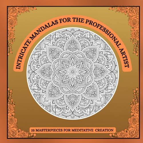 INTRICATE MANDALAS FOR THE PROFESSIONAL ARTIST: COLOURING BOOK FOR MEDITATIVE CREATION