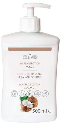 cosiMed Massagelotion Kokos mit Druckspender, 500 ml
