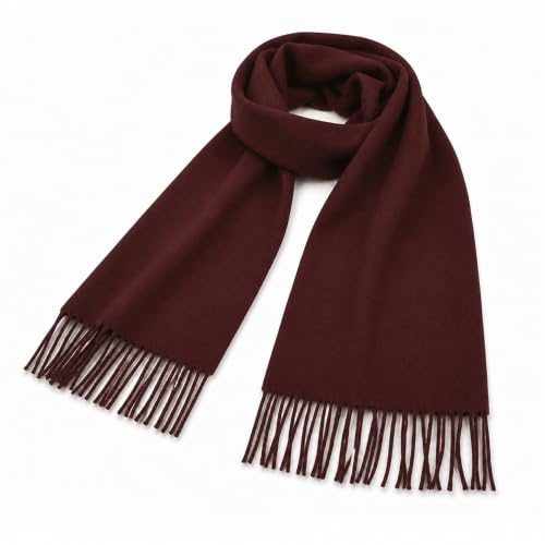 TigerTie - Feiner Designer Schal in einfarbig Uni - Cashmink