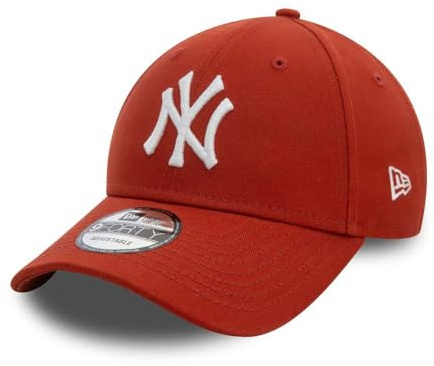 New Era 9Forty Uni Plain NY Yankees Cap Basecap Baseballcap MLB Strapback York Damen/Herren - Metallschnalle, mit Schirm Frühling-Sommer Herbst-Winter Frühjahr