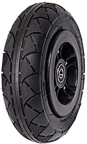 iFutniew 20,3 cm (8 Zoll) Off-Road-Räder, pneumatisches Gummi, Mountain-Räder-Set für DIY-Skateboard/Roller/Drehbar