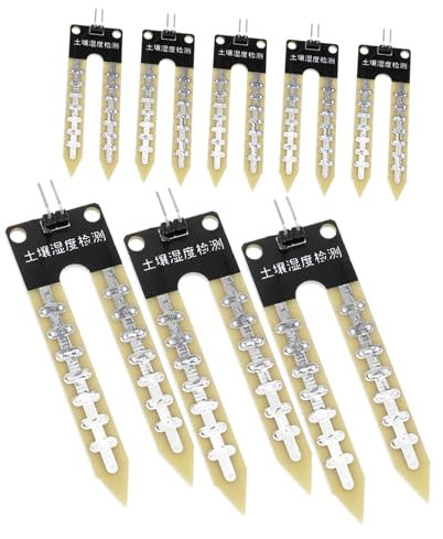 YARNOW 8stücke Bodenfeuchte Messgerät Für Pflanzen Garten Wasserfeuchtigkeitsmesser Bodensensor Feuchtigkeitsdetektor Bodenfeuchtigkeitsmesser Wassermonitor Wassertester Bodenhygrometer