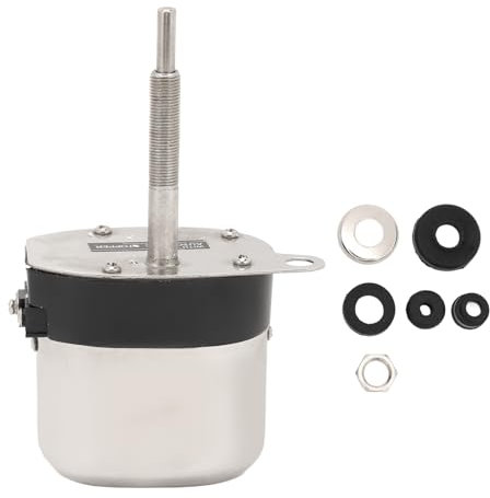 TKSE 12 V Scheibenwischermotor-Set, 105 Grad Effizient, Hochfest, Frontscheibenwischermotor für Traktor, Fischerboot, ATV, UTV