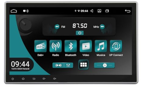 JF Sound - Autoradio Android JF-011-UP-RM compatibile con RENAULT Master | CarPlay e Android Auto DAB+ |10 pollici HD | Prodotto in Italia
