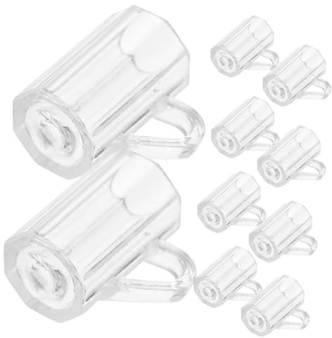 ERINGOGO 10pezzi Miniature Beer Mugs Accessori Per Mini Casa Ottimi Per Collezionisti e Scene Realistiche Perfetti Per Giocattoli e Decorazioni Di Bambole