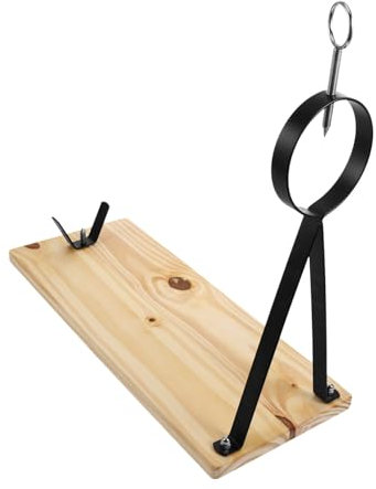 ABOOFAN Ham Stand Rack for Slicing Sturdy Desktop Holder for Italian Ham Display Easy Installation Space-Saving Kitchen Organizer Design Fits Any Countertop