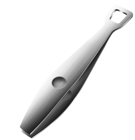 Pinze per spine di pesce - Pinze da cucina in acciaio, strumento resistente per disossare pesce, pinza piatta per rimuovere spine di salmone, trota, pesce gatto e di carne
