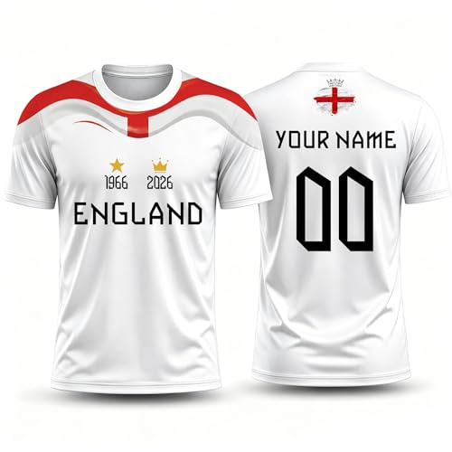 National Football T-Shirt for World Cup 2026 Custom with Name&Number | Custom-printed for players, fans, and football enthusiasts.