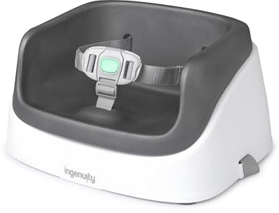 Ingenuity, Siège rehausseur de Chaise SmartClean - Gris Ardoise