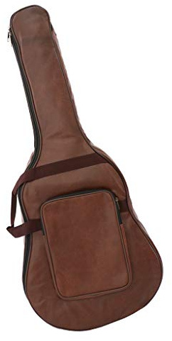 Wasserdichter Gitarrenrucksack bag Case für 40 '' 41 '' Zubehör, Braun
