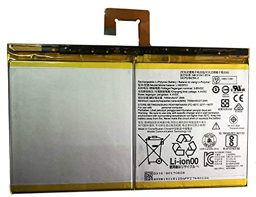 L16D2P31 Tablet Battery | Replacement for Lenovo Tab 4 10 Plus TB-X704F TB-X704L TB-X704Y TB-X704V TB-X704A ZA2M ZA2R ZA2T ZA2X TAB4 Series(3.85V 27Wh)