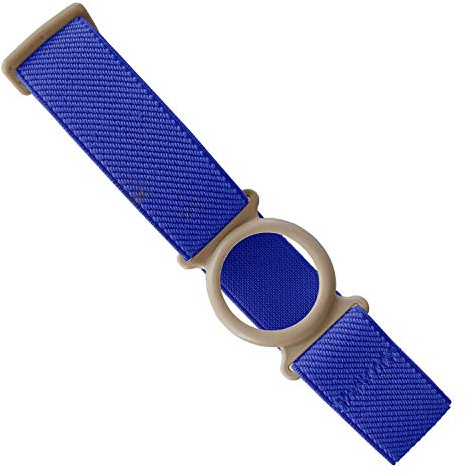 Diasticker® Freestyle Libre 2 – Nastro di fissaggio | Flessibile – Impermeabile – Forte tenuta | Protezione del sensore, fissaggio per sensore Freestyle Libre | Anello: Beige (medio: 25 – 35 cm, blu