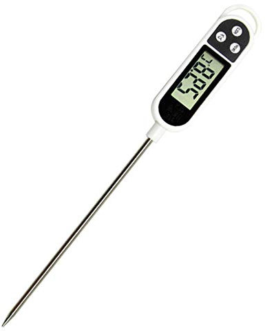 Rapid Temp Read Meat Thermometer With Probe, Kitchen Food Cooking BBQ Grilling Meat Digital Temperature Meter With LCD Scren 1 1