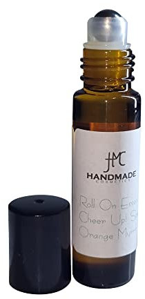Essential Oil Roll-On Blends Aromatherapy Blend Therapeutic Mood Enhancer Stress Relief Gift Idea 10ml (Lavender Chamomile Neroli)