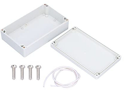 Abzweigdose, 200 X 120 X 56 mm Wasserdicht IP65 ABS Kunststoff Anschlussgehäuse DIY Elektroinstallation Verdrahtungs Junction Box Für Elektrische Projekte