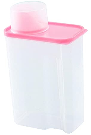 Baoblaze Waschpulver-Aufbewahrungsbox, Waschpulverbehälter, Kleiner Aufbewahrungsbehälter, Waschpulver-Aufbewahrungsbox, Waschpulverbehälter für die Waschküche, 3L Rosa