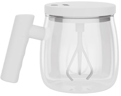 Generic Tasse de mélange électrique à Grande Vitesse, Tasse à mélange Automatique,Tasse à café à Agitation Automatique 400 ML - Tasse d'agitation Rechargeable par USB 800mAh, Tasse de mélangeur