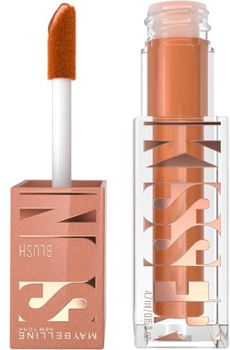 Maybelline New York Sunkisser Blush Liquido Blush per baci al sole Glow 12 Summer in the City, 4, 7 ml