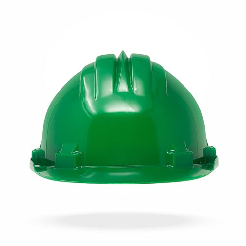TAMS® Bauhelm mit Drehverschluss EN 397 Sicherheitshelm Schutzhelm Bauarbeiterhelm Helm 54-61 cm Blau, Gelb, Grün, Grau, Rot, Weiß, Orange