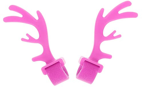 MERRYHAPY Rentiergeweih Kopfhöreraufsatz Hörner Für Headset Weihnachtsdekoration Cosplay Zubehör Aus Silikon Für Gaming Headsets