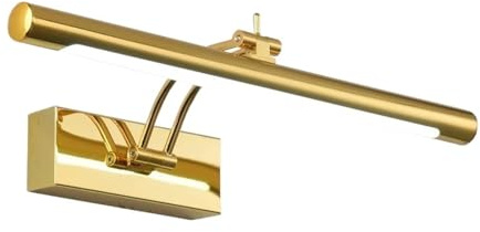 Luz LED para cuadros Lámpara de pared LED moderna for baño, acero inoxidable resistente al agua L40/55/70CM, aplique de espejo interior, accesorio de luces de pared for tocador con interruptor Luz de