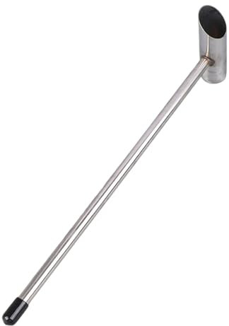 Cucchiaio da zucchero filato in acciaio inox per misurazioni precise nella produzione di caramelle e cottura, facile da usare e robusto