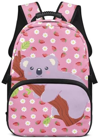 Ocwfudsx Girls' Print Backpack Large Capacity Bookbag 17 Inch, Lightweight School Bag for Elementary School Ipad Books