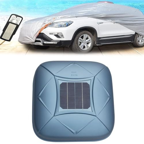 Funda para Coche Totalmente automática, Funda portátil Inteligente con Control Remoto, Funda Universal Completa, Lona para Coche, protección Solar, Aislamiento térmico e Impermeable Blue
