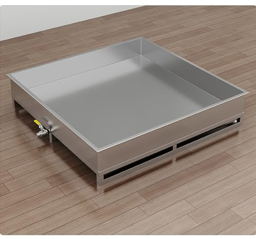 Bandeja de drenaje universal para unidad externa de aire acondicionado, fácil de instalar, soporte de prevención de fugas para lavadora y secadora