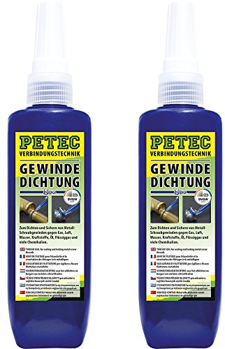 Petec Gewinde Dichtung 2x 100g Blau